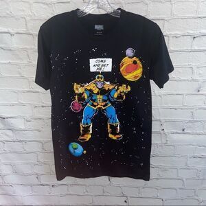 Marvel Men’s Thonos Graphic NWT Black Tee Size Small